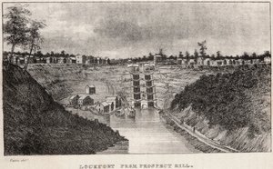 Lockport vanaf Prospect Hill