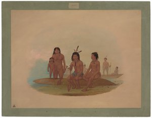 Marahua Indianen door George Catlin