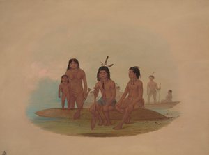 Marahua Indianen door George Catlin