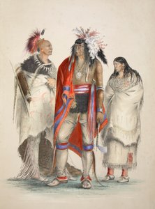 Noord-Amerikaanse Indianen, uitgegeven 1845