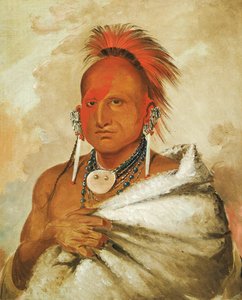 O-rón-gás-see, Berenvanger, een Beroemde Krijger, 1832