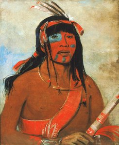 O-tá-wah, de Ottaway, een krijger, 1835