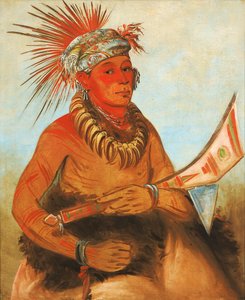 Pah-ta-cóo-chee, Schietende Ceder, een Dappere, 1832