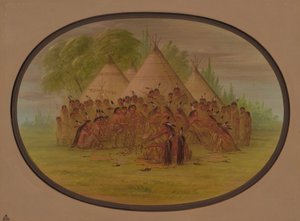 Pijpdans - Assinneboine, 1861-1869