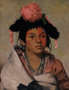 Tcha-káuk-o-ko-máugh, Grote Hoofdman, een Jongen, 1831 door George Catlin