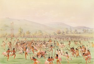 Het Indiase balspel, ca. 1832