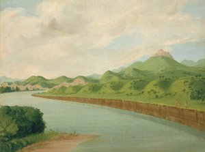 De Toren, 1100 mijl boven St. Louis, 1832 door George Catlin