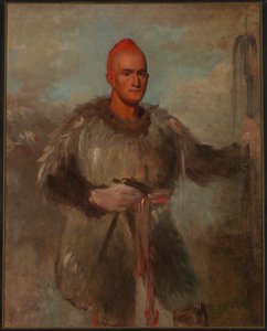 Theodore Burr Catlin, in indianenkostuum