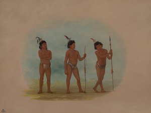 Drie Auca-kinderen, 1854-1869