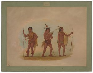 Drie Chaymas Mannen