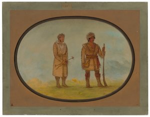 Twee Cherokee opperhoofden