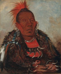 Wah-ro-née-sah, De Omringende, hoofd van de stam, 1832