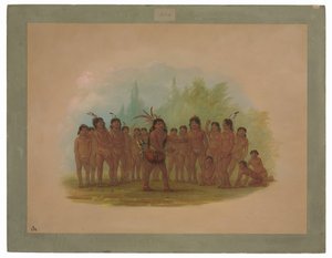 Zurumati Indianen door George Catlin