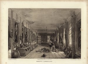 Naworth, Cumberland door George Cattermole