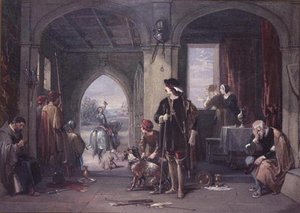 Het Vertrek van de Rivalen door George Cattermole