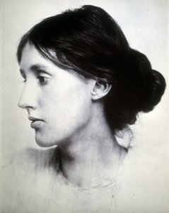 Portret van Virginia Woolf (1882 - 1941). 1902