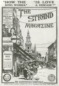 Omslag van The Strand Magazine, 1912