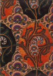 Stofontwerp voor Paisley Sjaals, c.1871