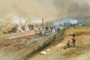 Dowlais IJzerwerken door George Childs
