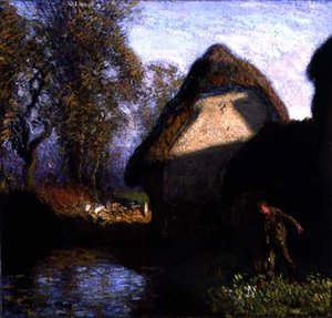 Achter de schuur