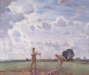 In de velden van juni door George Clausen