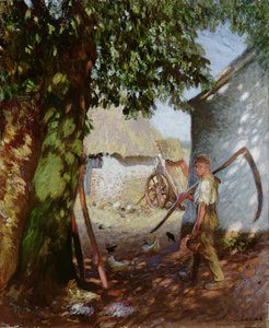 De boerderij door George Clausen