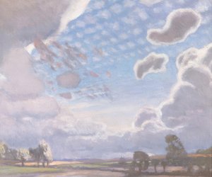 Het voorbijgaan van de storm door George Clausen