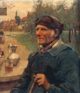De dorpsbewoner door George Clausen