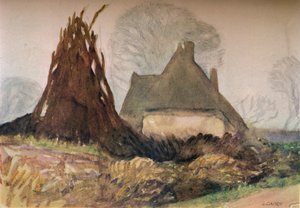 Houthakkershuisje, 20e eeuw, 1931 door George Clausen
