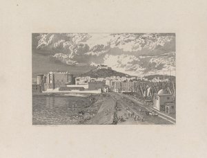 Napels, vanaf de pier