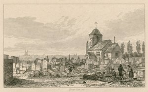 Oude St Pancras Kerk, Londen door George Cooke