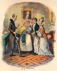 Doop in Bloomsbury door George Cruikshank