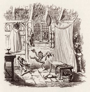 Broers Grimm Kinderen en door George Cruikshank