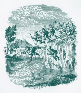 Broers Grimm Kinder- en door George Cruikshank