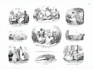 Troost (gravure) door George Cruikshank