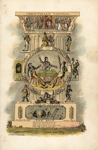 Korintische Kapiteel door George Cruikshank