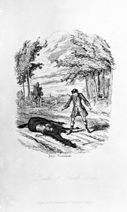 Dood van Black Bess, illustratie uit 