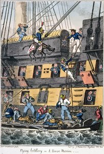 Vliegende artillerie of een paardmarinier
