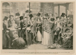Uit De kinderen van de dronkaard door George Cruikshank