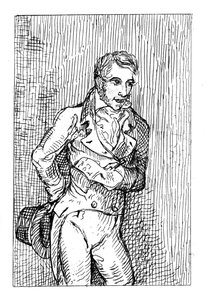 George Cruikshank 1792-1878, Engelse karikaturist en boekillustrator, 1811 door George Cruikshank