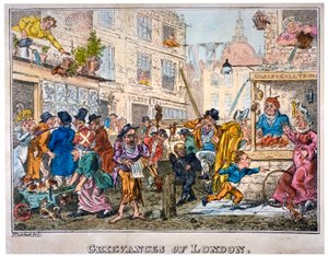Klachten van Londen door George Cruikshank