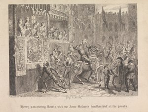 Henry ziet Norris Ann Boleyn