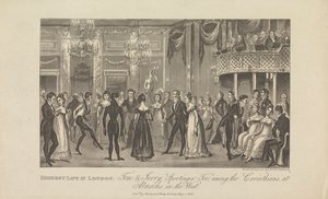 Hoogste leven in Londen... door George Cruikshank
