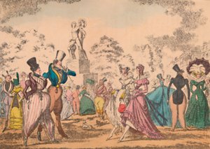 Hyde Park Corner in 1822, ca. 1870