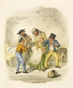 Illustratie voor "Oliver Twist"