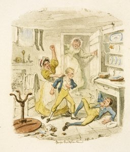 Illustratie voor "Oliver Twist"