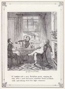 Illustratie voor The Bachelor’s Own Book, of The Progress of Mr Lambkin (Gent)