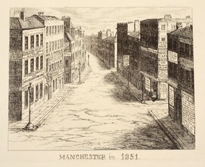 Manchester in 1851, uit 1851 of The Adventures of Mr & Mrs Sandboys and family who came up to London to enjoy themselves and to see the Great Exhibition, gepubliceerd 1851