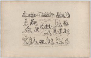 Enkele van de Drolleries van de Grote Tentoonstelling, 1851