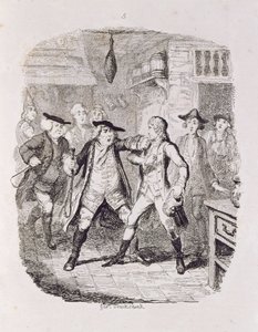 Squire Western grijpt Jones in Upton, uit 